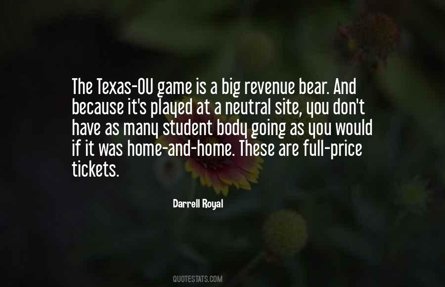 Darrell Royal Quotes #80993