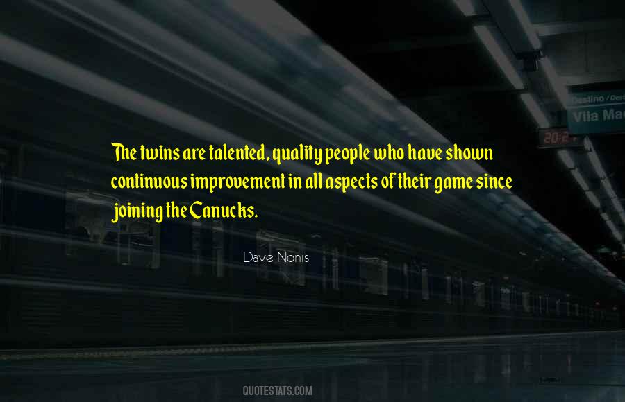 Dave Nonis Quotes #1304195