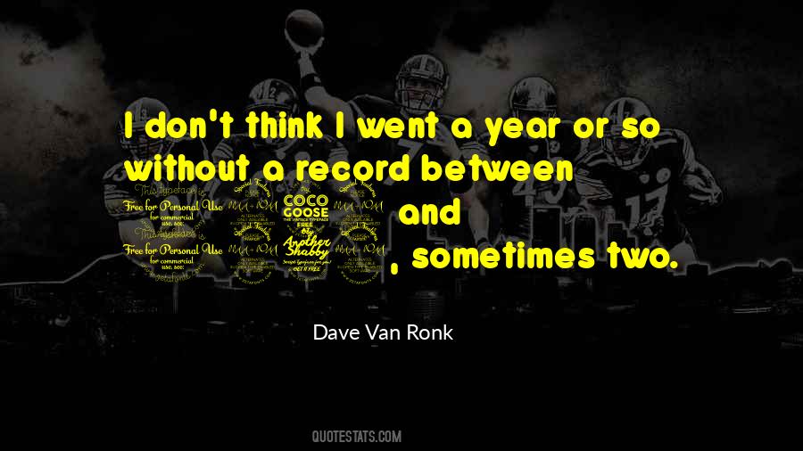 Dave Van Ronk Quotes #703349