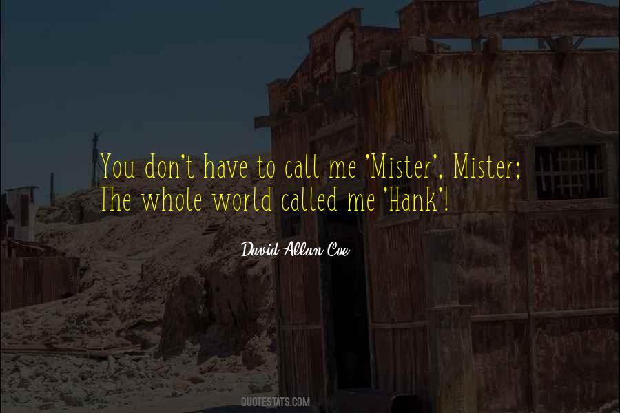 David Allan Coe Quotes #1149966