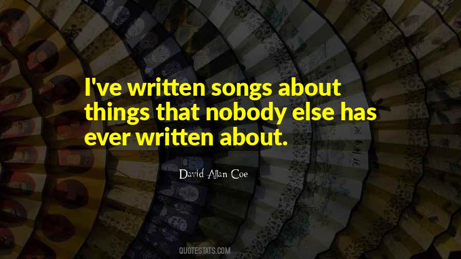 David Allan Coe Quotes #561710