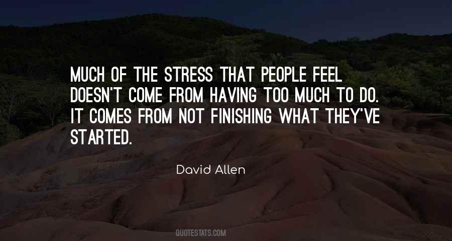David Allen Quotes #439299