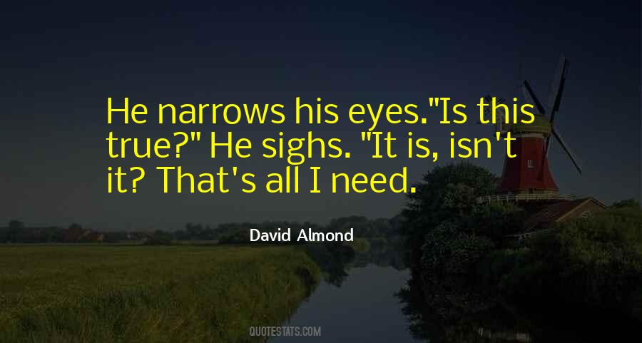 David Almond Quotes #487998