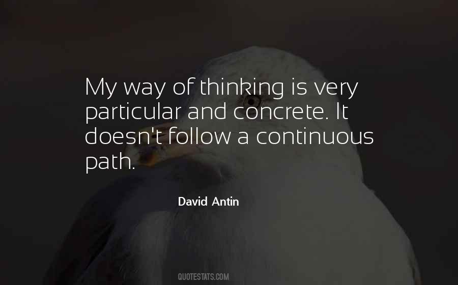 David Antin Quotes #1255219