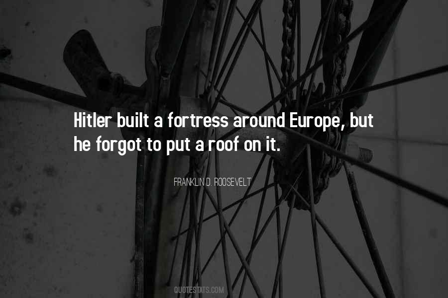 Quotes About Fortress #364509