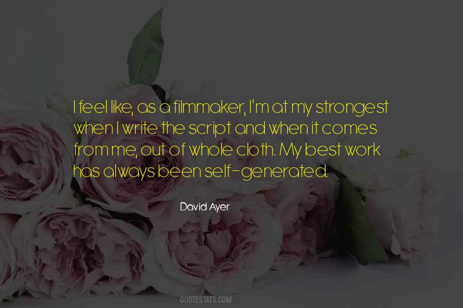 David Ayer Quotes #966169