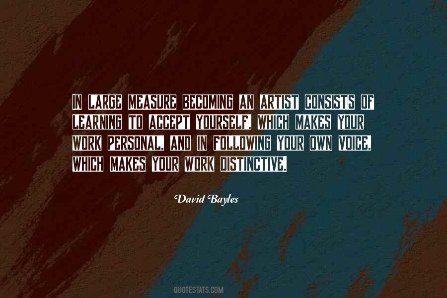 David Bayles Quotes #227890