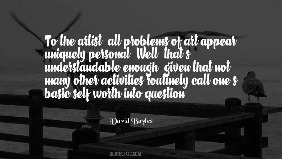 David Bayles Quotes #863742