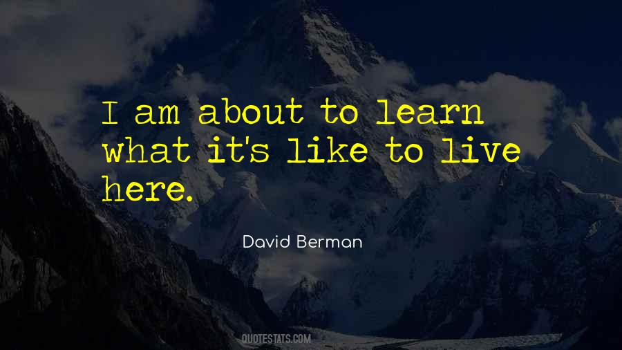 David Berman Quotes #489600