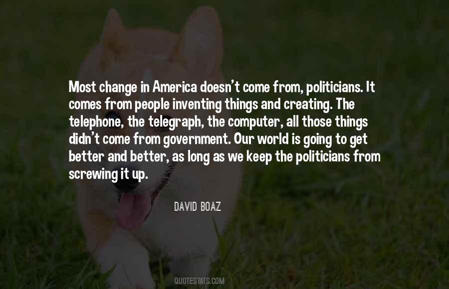 David Boaz Quotes #1233508
