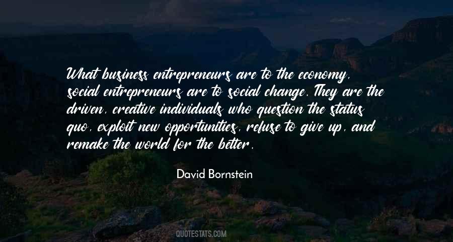 David Bornstein Quotes #1842395