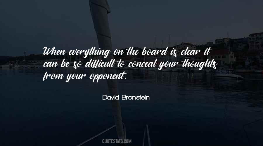 David Bronstein Quotes #1686245