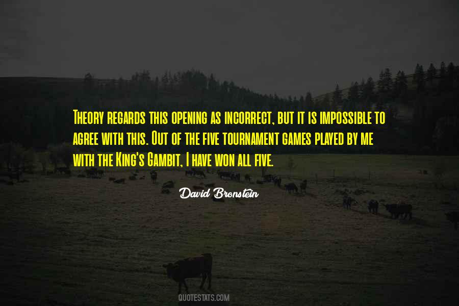David Bronstein Quotes #481610