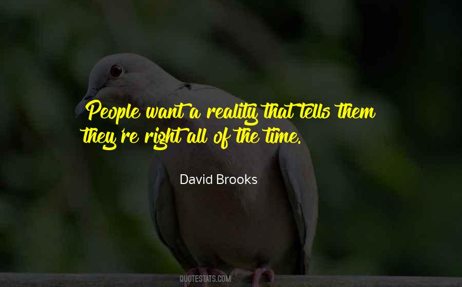 David Brooks Quotes #360519