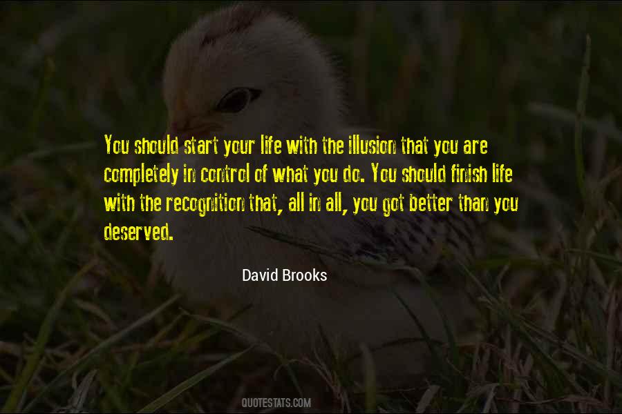 David Brooks Quotes #61931