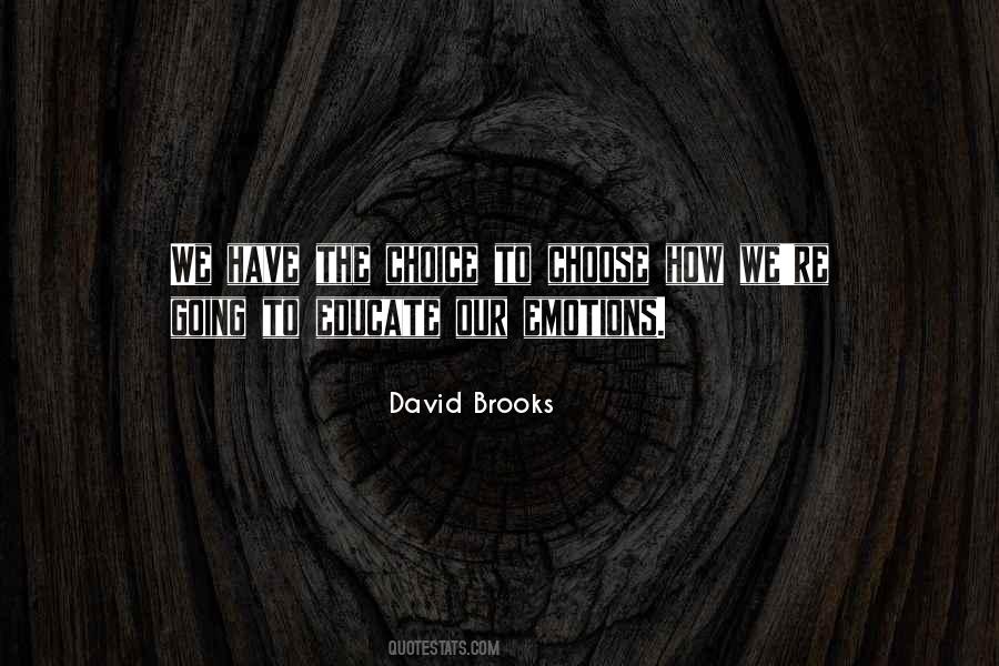 David Brooks Quotes #621080