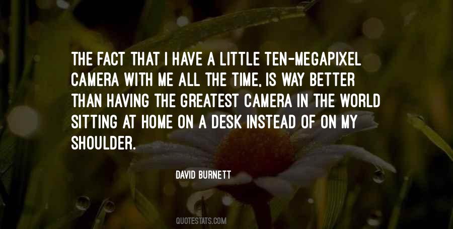 David Burnett Quotes #229503