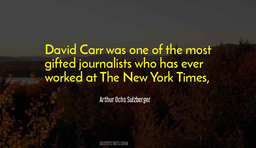 David Carr Quotes #151939