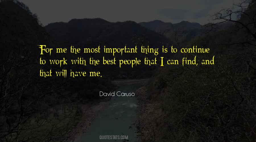 David Caruso Quotes #1671689