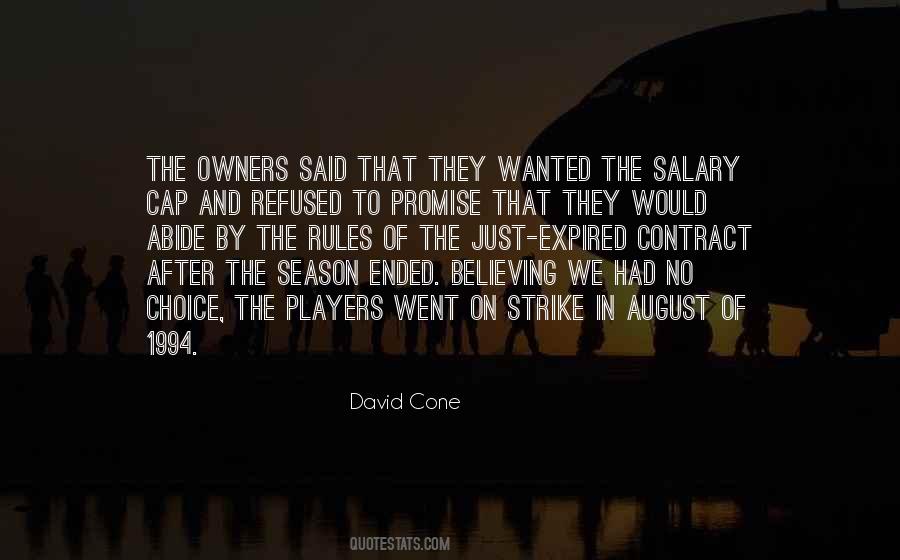 David Cone Quotes #715297