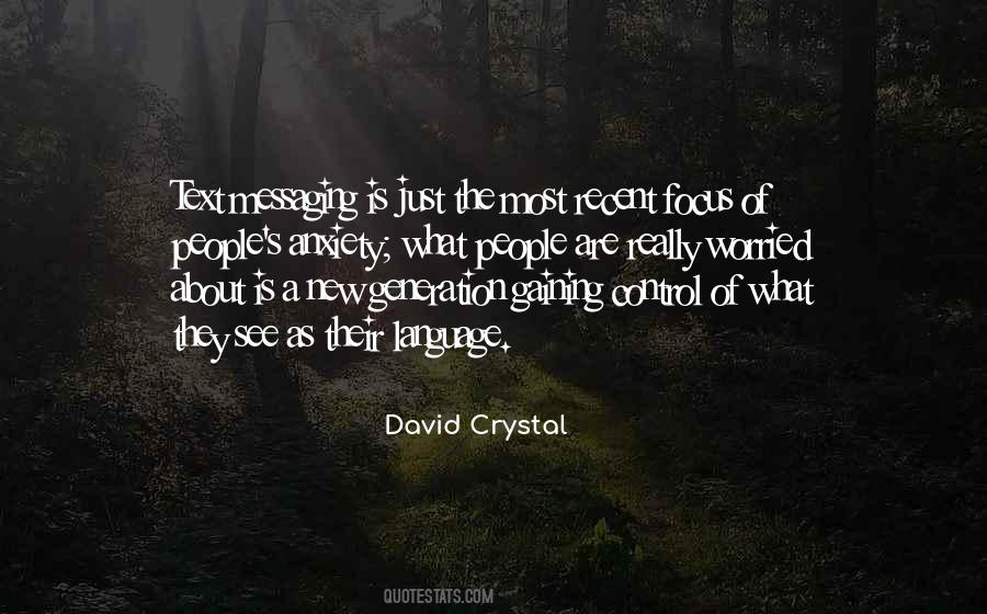 David Crystal Quotes #1157814