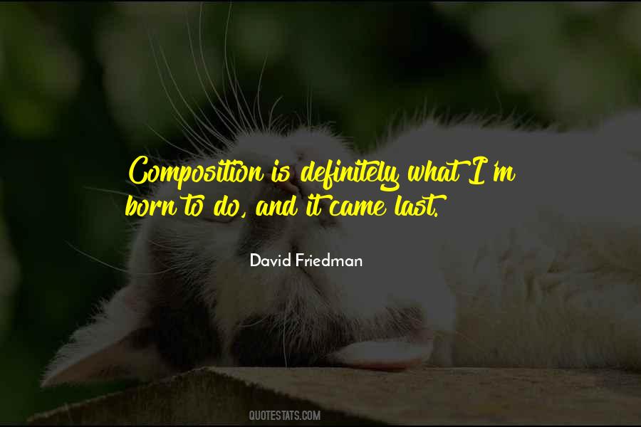 David D Friedman Quotes #80710