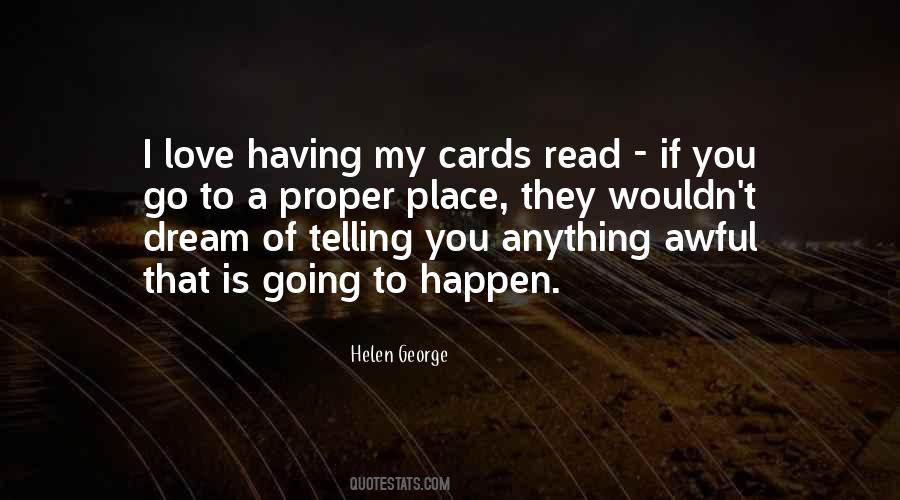 Quotes About Cards #1383476