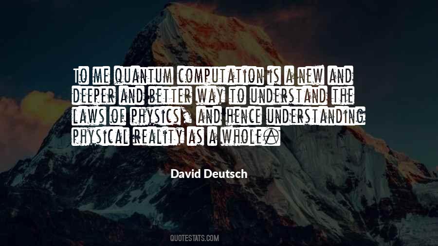 David Deutsch Quotes #322076