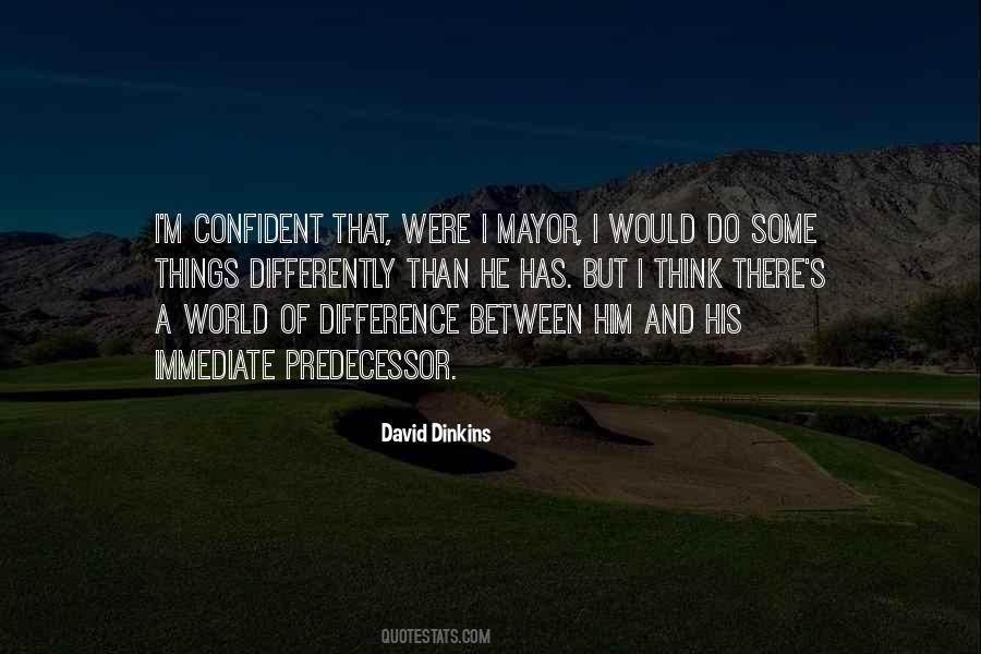 David Dinkins Quotes #340989