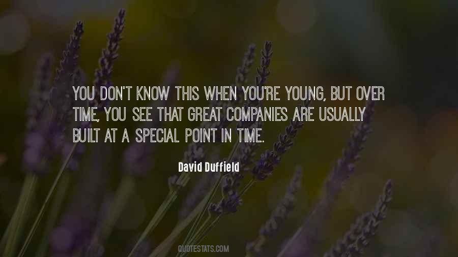 David Duffield Quotes #613093