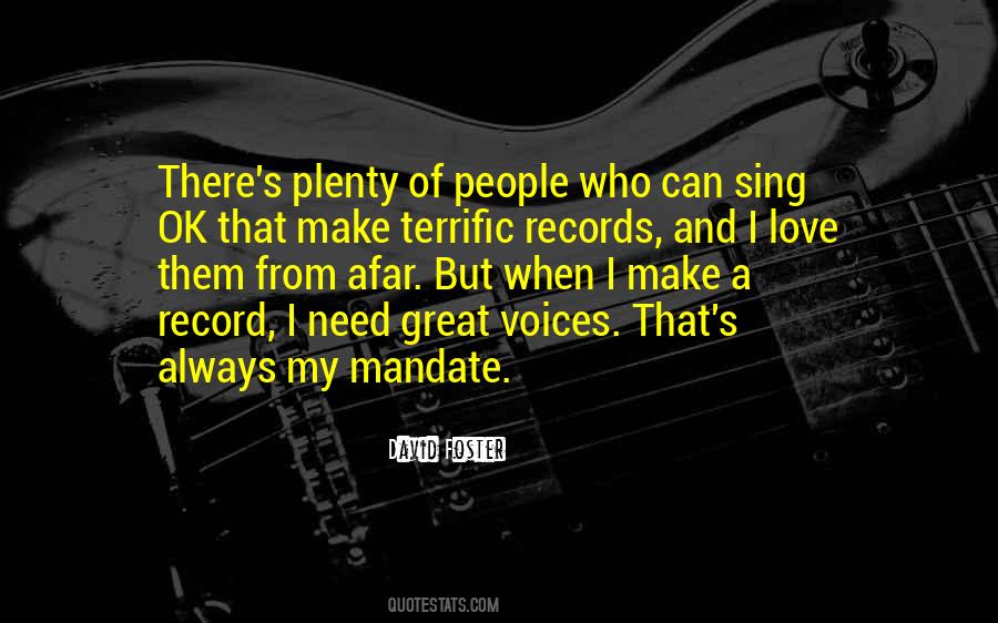 David Foster Quotes #88229