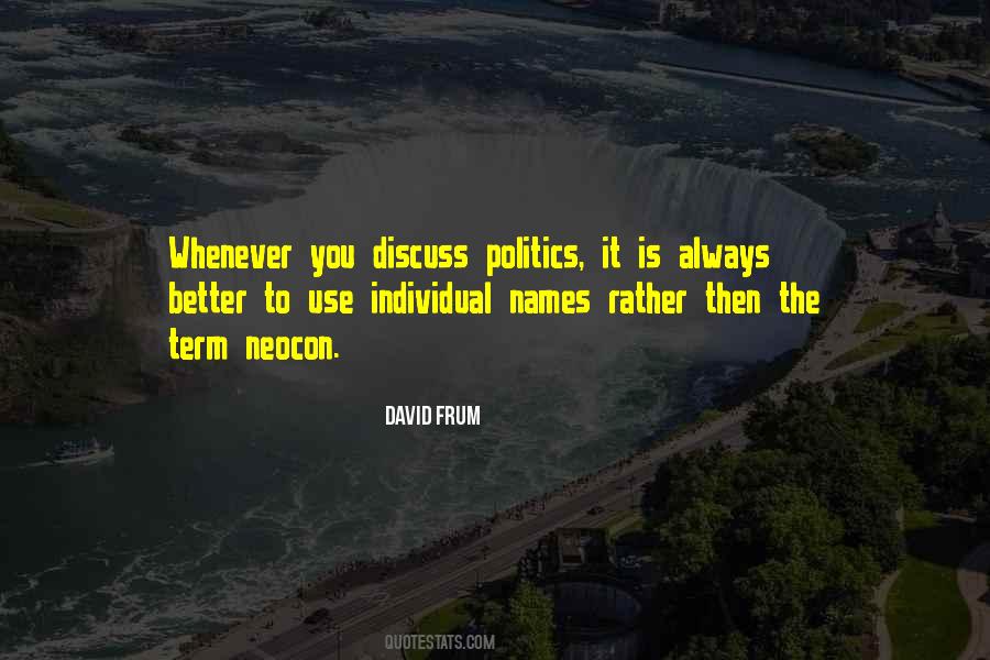 David Frum Quotes #899027