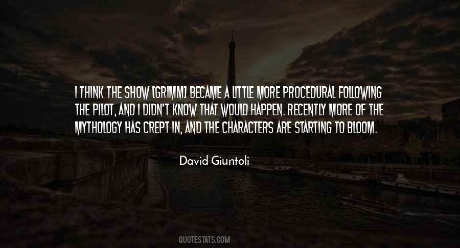 David Giuntoli Quotes #885483