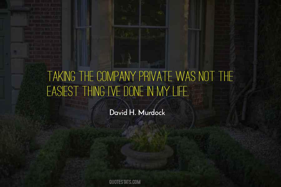 David H Murdock Quotes #476446