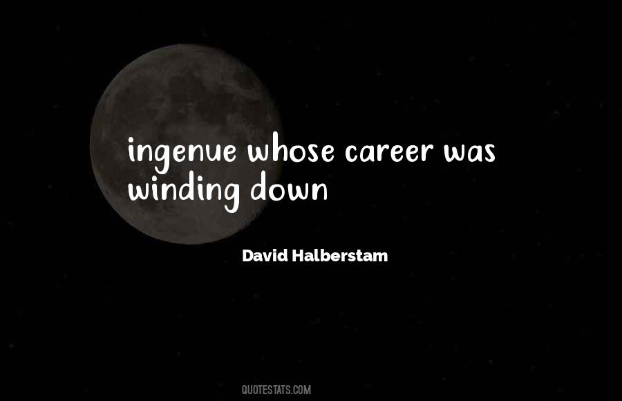 David Halberstam Quotes #272410