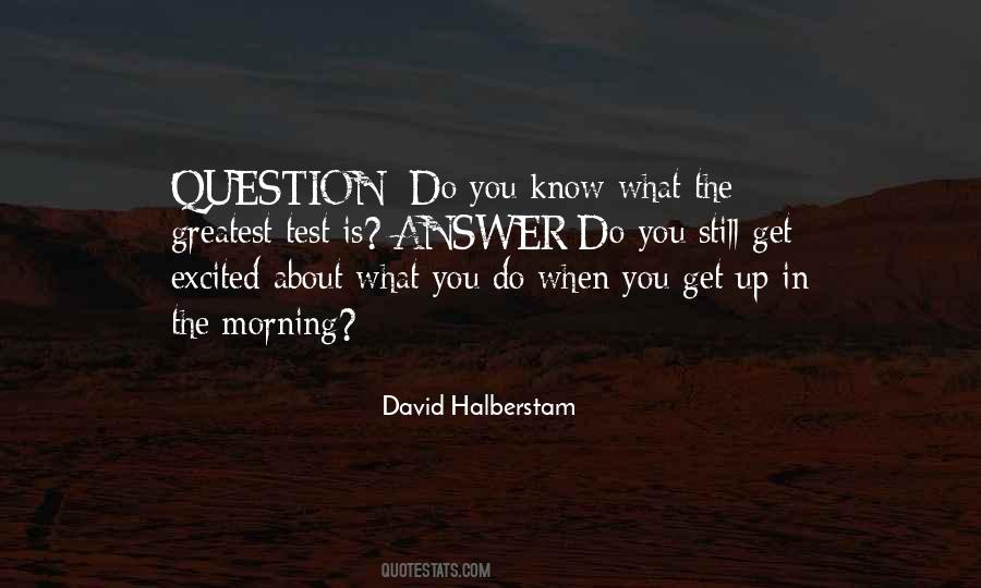 David Halberstam Quotes #284402