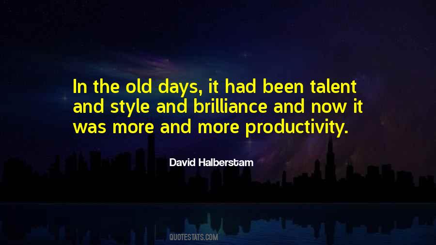 David Halberstam Quotes #947617