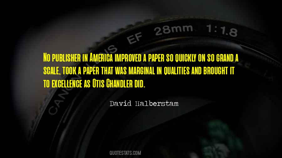 David Halberstam Quotes #986137