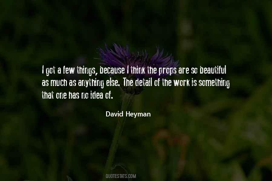 David Heyman Quotes #1602263