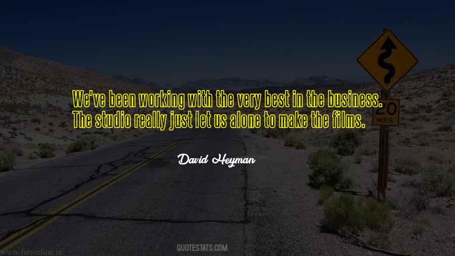 David Heyman Quotes #370592