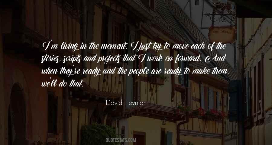 David Heyman Quotes #70573