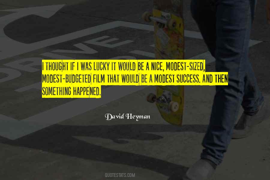 David Heyman Quotes #924494
