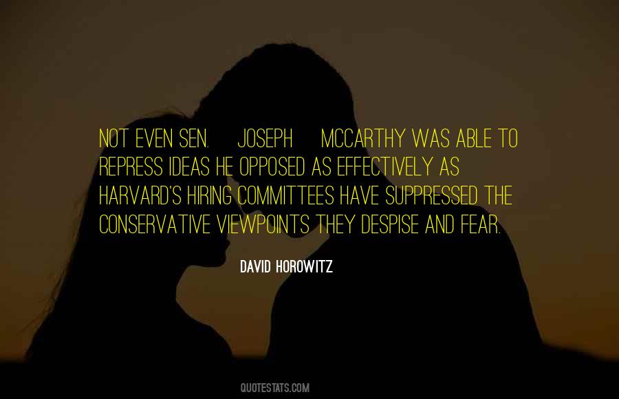 David Horowitz Quotes #1033694