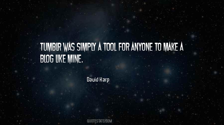 David Karp Quotes #96435