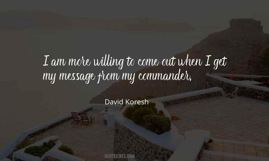David Koresh Quotes #44115