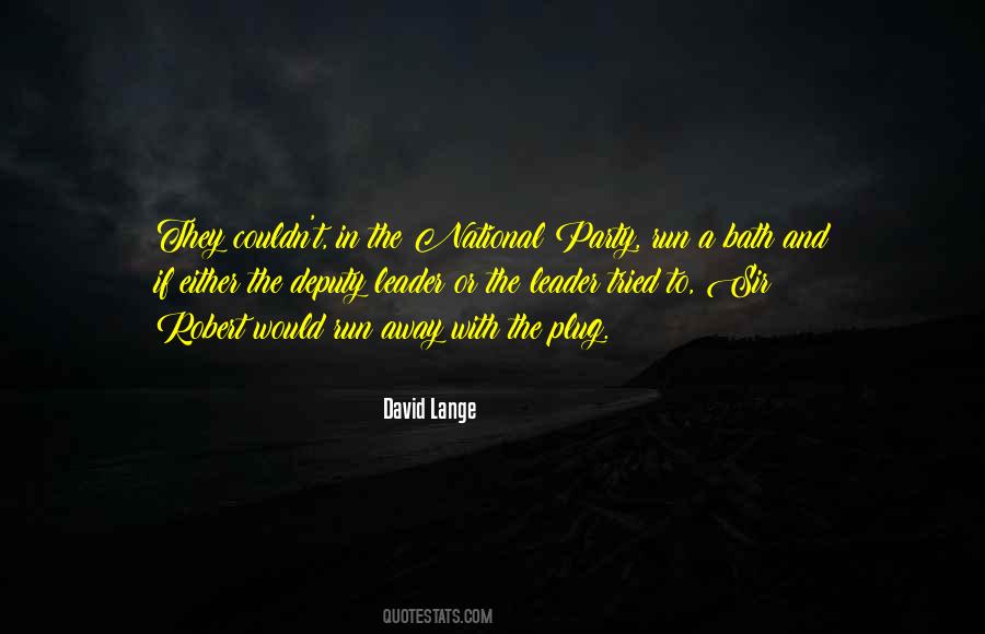 David Lange Quotes #209060