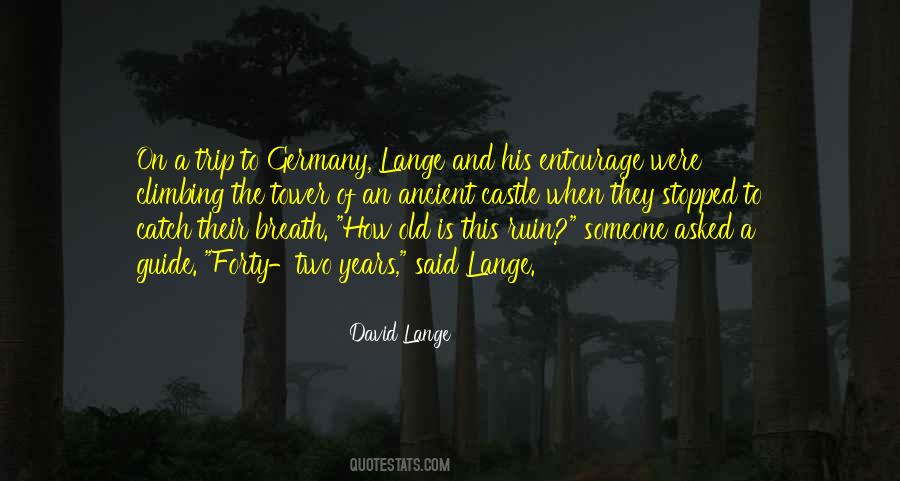 David Lange Quotes #50928