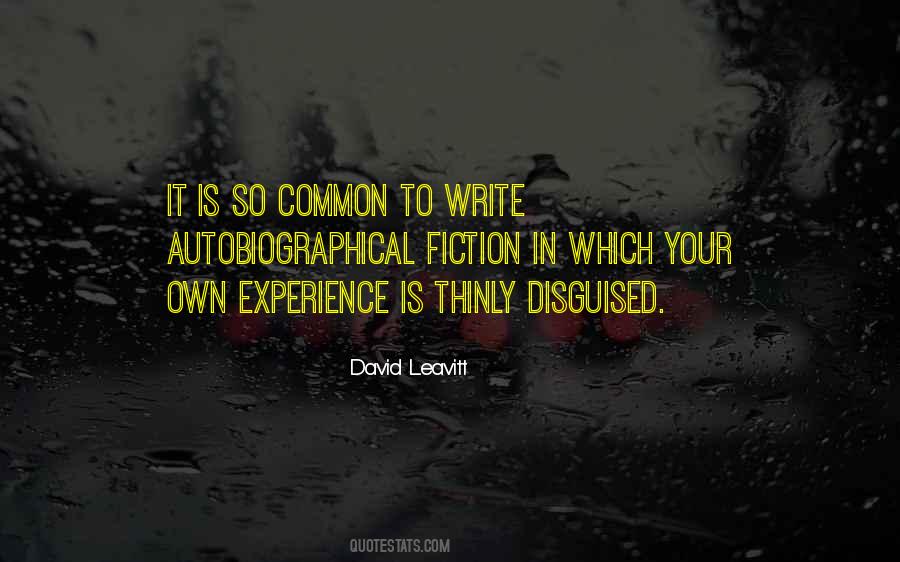 David Leavitt Quotes #442266