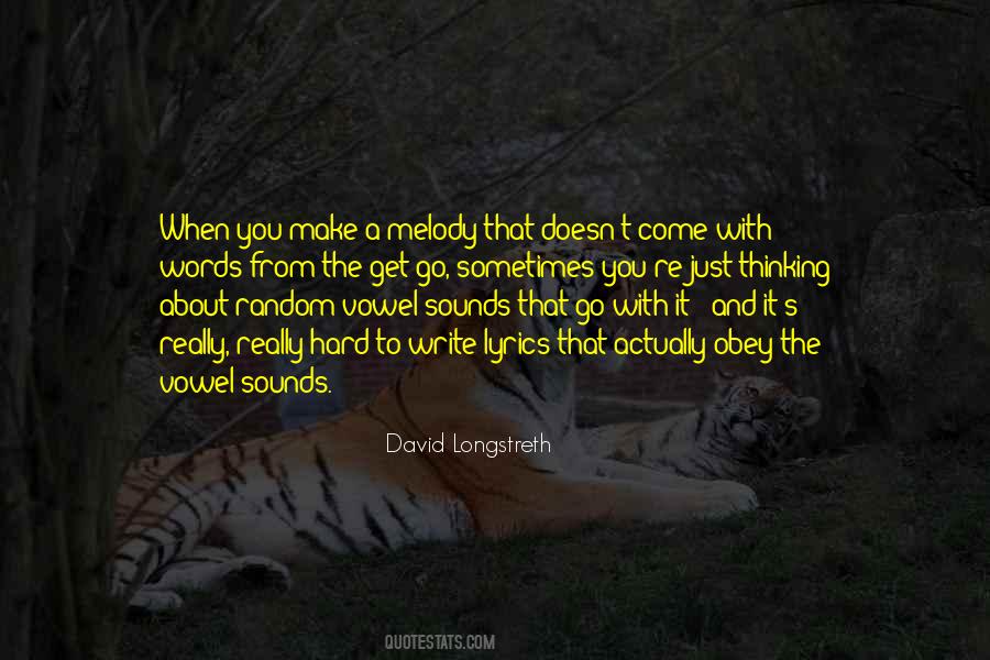 David Longstreth Quotes #182523