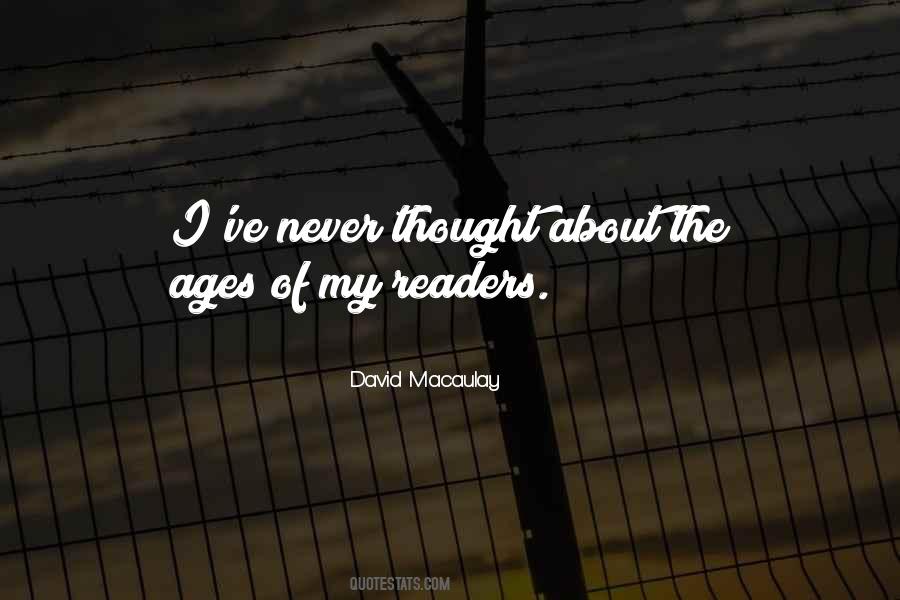 David Macaulay Quotes #29686